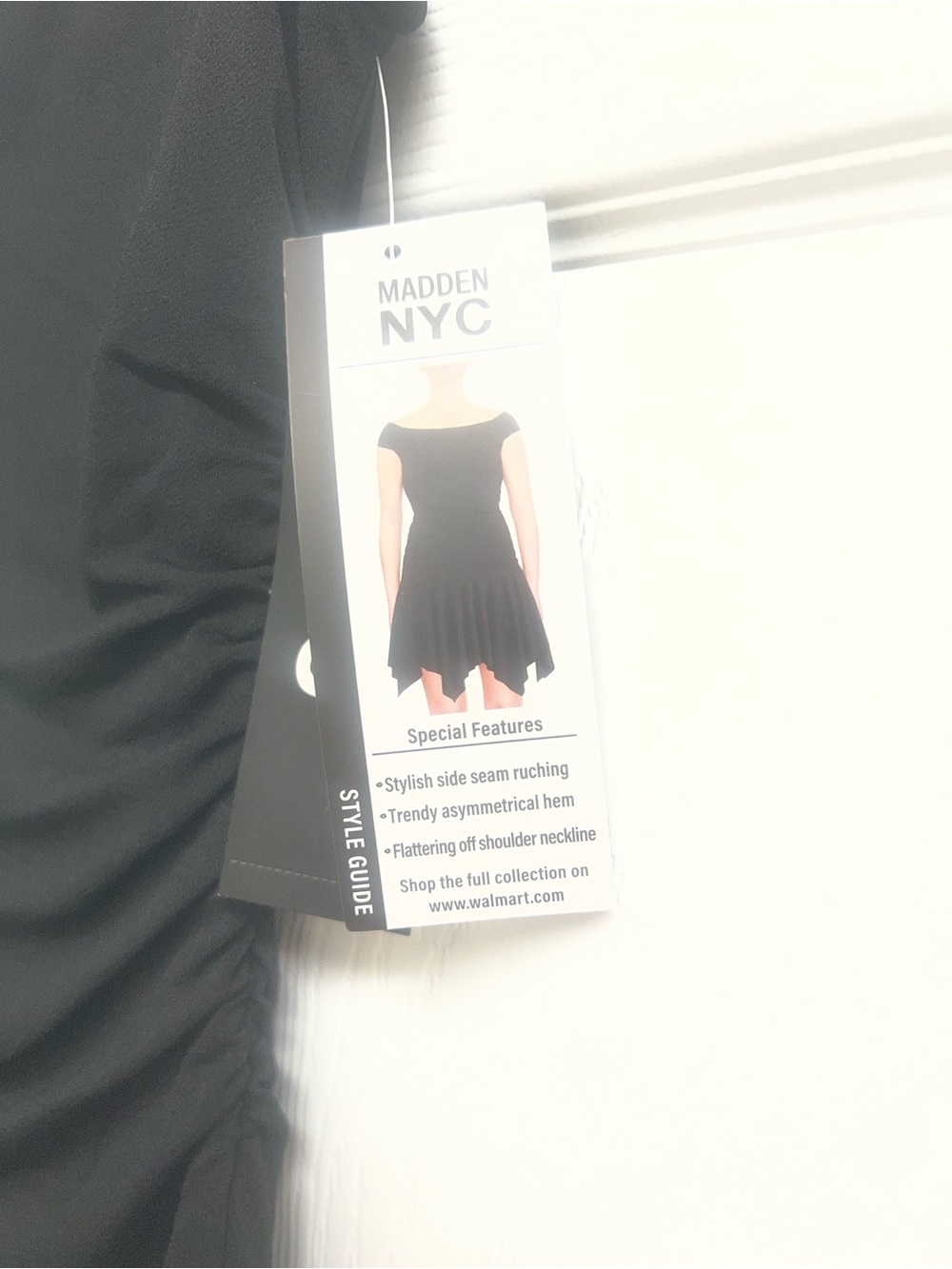 Madden NYC Black Sleeveless Fit-and-Flare Party Dress - Picture 9 of 9